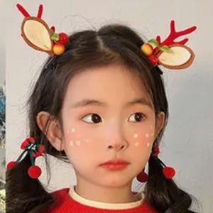 Hair Christmas clip new